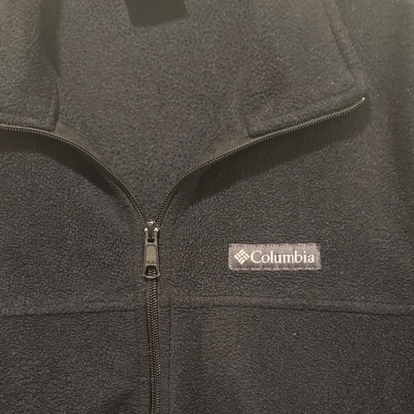 Columbia Black Full-Zip Fleece Jacket - Picture 2 of 5